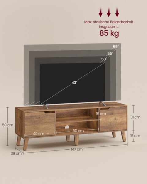 Stolík pod televízor LTV556K01