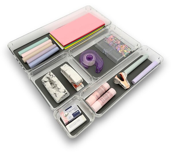 Organizér GREY 40,3 x 16,2 x v.4,5 cm