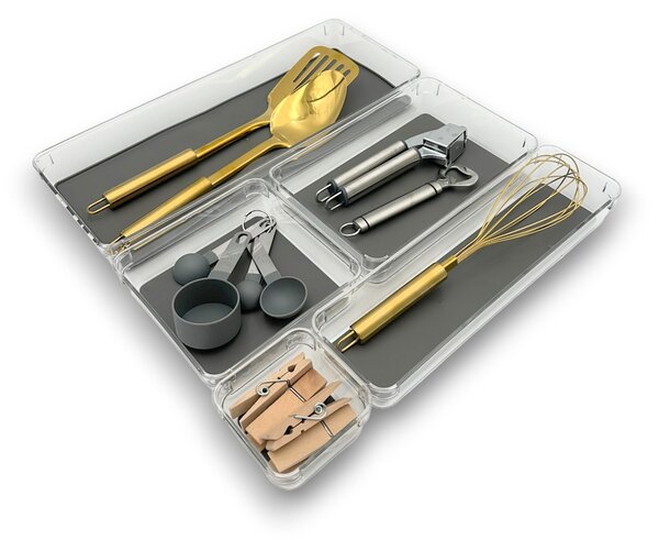 Organizér GREY 40,3 x 16,2 x v.4,5 cm