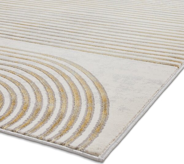 Šedý/v zlatej farbe koberec 170x120 cm Apollo - Think Rugs