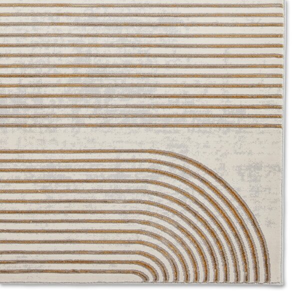 Šedý/v zlatej farbe koberec 170x120 cm Apollo - Think Rugs
