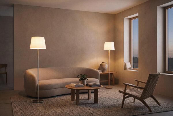 STOJACIA LAMPA, 35/151 cm - Interiérové svietidlá