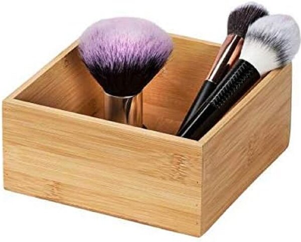 Organizér do zásuvky do kuchyne aj kúpeľne, príborník BAMBOOZ 15 x 15 x 7 cm