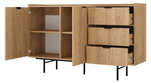 Mirjan24 Komoda Usabir 2D3S, Farby: orech warmia 5903211508912