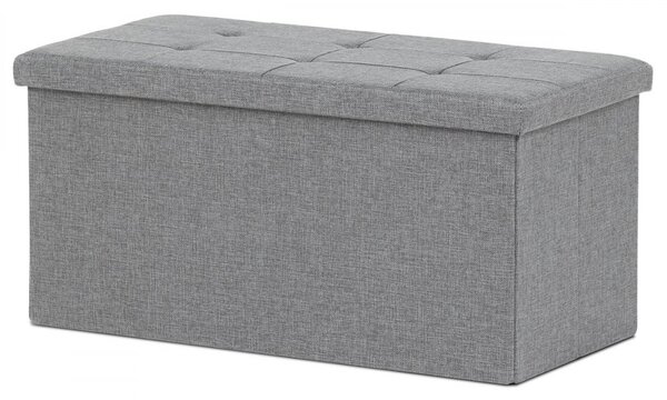 Taburet s úložným priestorom TAB-462 Autronic Sivá
