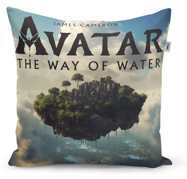 Sablio Vankúš Avatar The Way of Water Lietajúce mesto - 40x40 cm
