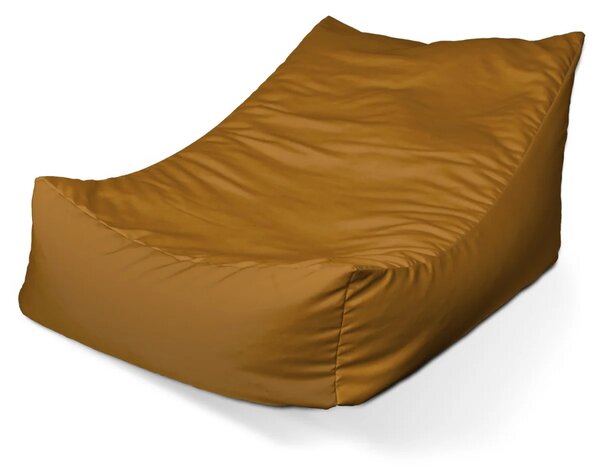 Sablio Sedací vak Lounge Okrová - 80 x 95 x 50 cm