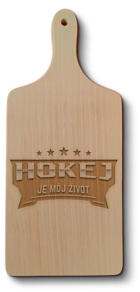 Sablio Doštička na krájanie Hokej je môj život
