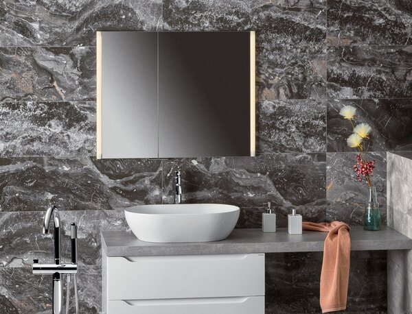 Sapho Sapho, INTEGRA zápustná galérka s LED osvetlením, 105x70cm, IN105