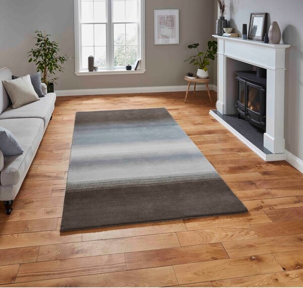 Šedý vlnený koberec 230x150 cm Elements - Think Rugs