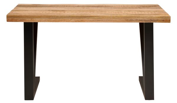 PÍSACÍ STÔL, prírodná farba, čierna, 140/76/80 cm Livetastic - Online Only kancelárie, Online Only