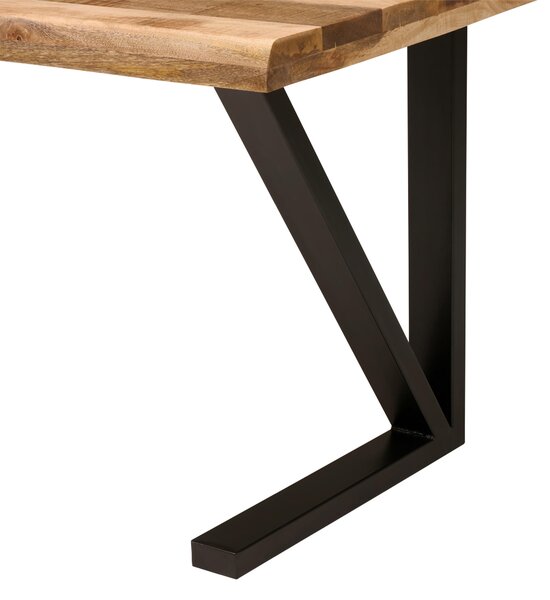 PÍSACÍ STÔL, prírodná farba, čierna, 140/76/80 cm Livetastic - Online Only kancelárie, Online Only