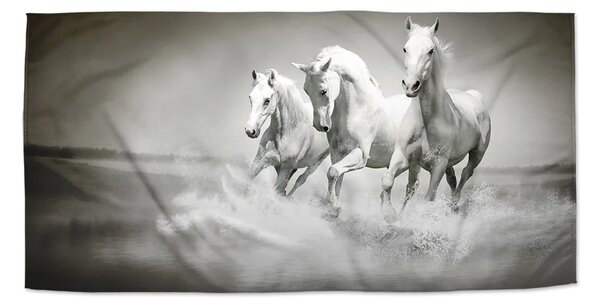Sablio Uterák Biele kone - 30x50 cm