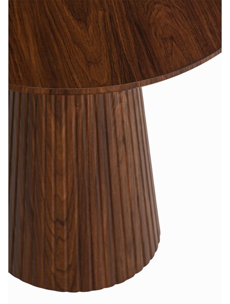 Okrúhly konferenčný stolík Stellis 60 cm - orech