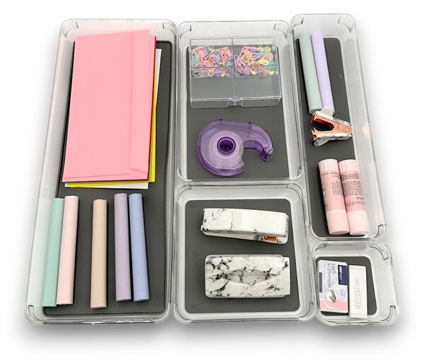 Organizér GREY 40,3 x 16,2 x v.4,5 cm