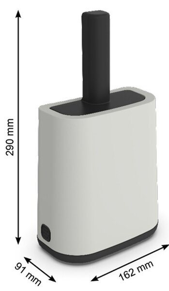 Rotho Biala toaleta 40 x 51 cm