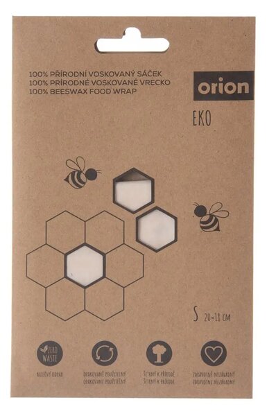 Orion Voskové vrecko na desiatu a pečivo EKOBEE 20x18cm