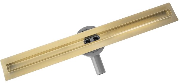 Rea Neox Slim Pro, odtokový žľab 60cm, zlatá lesklá, REA-G2717