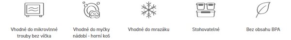 Sistema TO GO Trojkomorová krabička s nádobou na jogurt a 2 tácky 1,65 l