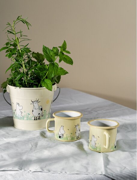 Muurla Hrnček Moomin Meadow 0,25l, smalt / žltý