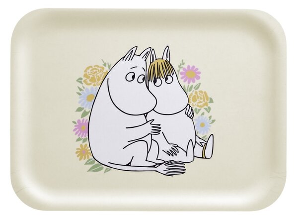 Muurla Podnos Moomin Flowers 27x20cm