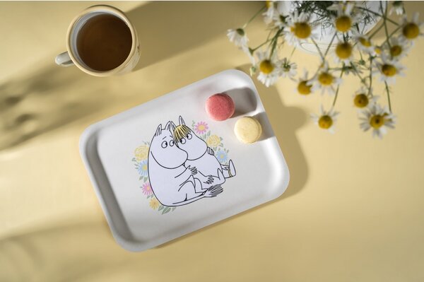 Muurla Podnos Moomin Flowers 27x20cm