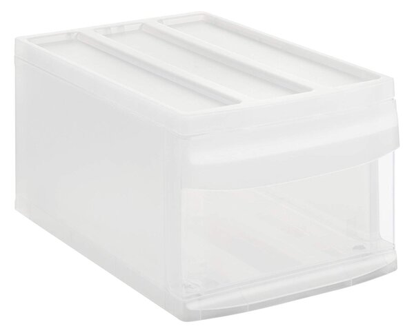 M - Zásuvka, úložný box výsuvný, transparentný Rotho SYSTEMIX (A4)