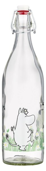 Muurla Sklenená fľaša Moomin Meadow 1l