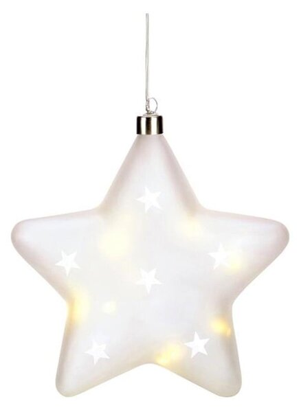 Svetelná LED hviezda Markslöjd Lisette, výška 20 cm