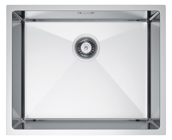 Erga HD, 1-komorový oceľový drez 540x440x210 mm, oceľová, ERG-MLS-HD5444