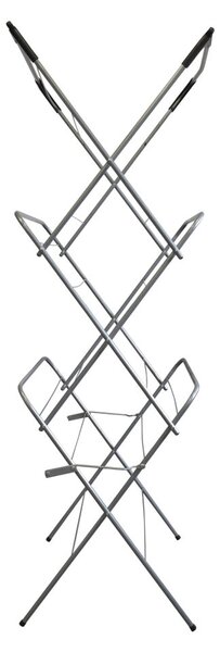 Erga Model 150, 3-poschodový sušiak bielizne 59,5x52,2x130,5 cm, seda-cierna, ERG-SEP-10STWIE000A02