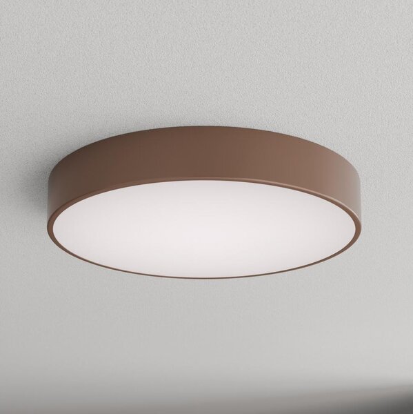 Brilagi - Kúpeľňové stropné svietidlo so senzorom CLARE 4xE27/24W/230V priemer 50 cm hnedé IP54