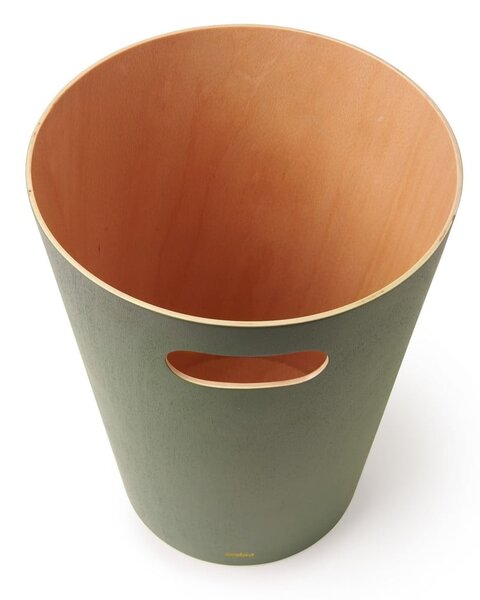Zelený kancelársky odpadkový kôš 7,5 l Woodrow – Umbra