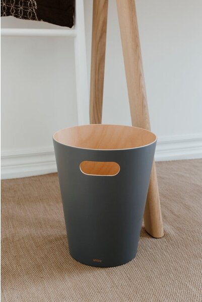 Zelený kancelársky odpadkový kôš 7,5 l Woodrow – Umbra