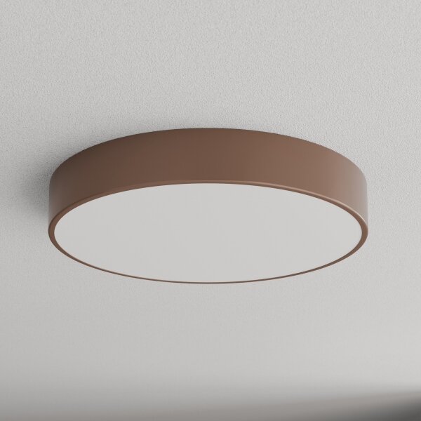 Brilagi - Kúpeľňové stropné svietidlo so senzorom CLARE 4xE27/24W/230V priemer 50 cm hnedé IP54