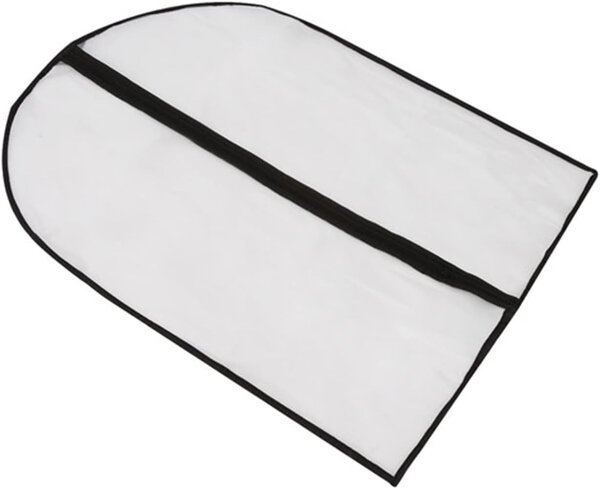 Arte Regal Látkový ochranný obal na oblečenie, biely WHITE KIPIT, 60x100cm