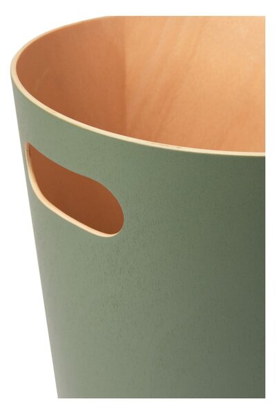 Zelený kancelársky odpadkový kôš 7,5 l Woodrow – Umbra