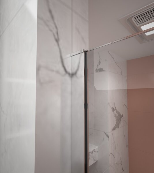 Erga Paris, stabilizačná vzpera pre sprchové zásteny s hrúbkou skla 8mm, dĺžka max. 150cm, chrómová, ERG-V02-PARIS-BAR-CR