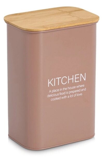 Zeller Present Sada 3ks plechových dóz ZELLER KITCHEN, mocha