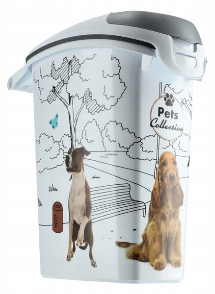 Kontajner a úložný box na granule pre psov, 23 l/10 kg DOG