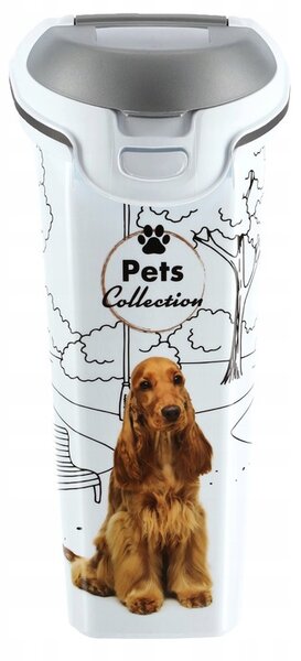 Kontajner a úložný box na granule pre psov, 23 l/10 kg DOG