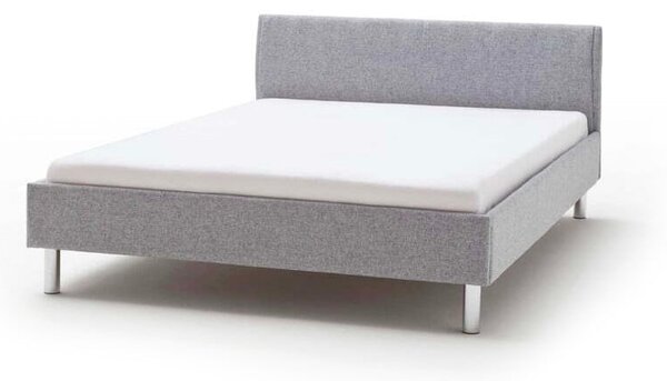 Sivá čalúnená dvojlôžková posteľ 140x200 cm Hip Hop - Meise Möbel