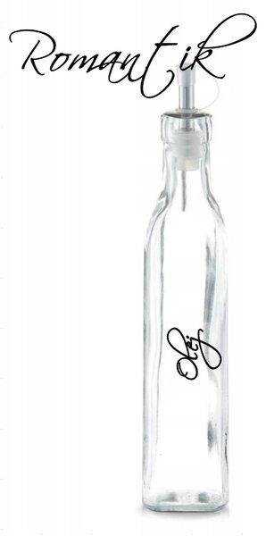 Zeller Present Fľaša na olej, ocot, s nálevkou - 270 ml, Zeller