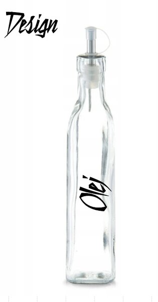 Zeller Present Fľaša na olej, ocot, s nálevkou - 270 ml, Zeller