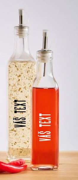 Zeller Present Fľaša na olej, ocot, s nálevkou - 270 ml, Zeller
