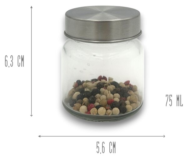 Zeller Present Korenica, dóza na potraviny so skrutkovacím viečkom ZELLER 75 ml