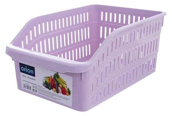 Orion Organizér, košík do chladničky aj police – ADEL, biely, 30 x 20 x 13 cm