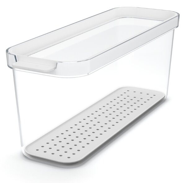 Rotho CAUMA Organizér do chladničky, 11,3 × 9,2 × 28,2 cm, 2 l, plast, 1053501100