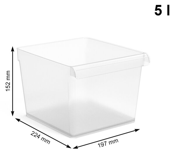 Rotho Organizér do chladničky (vstavaný) LOFT FRIDGE - 22x20x15 cm