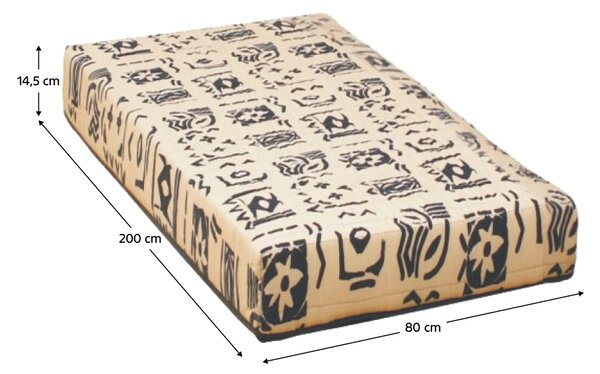 KONDELA Matrac, pružinový, 80x200, FUTON ARONA